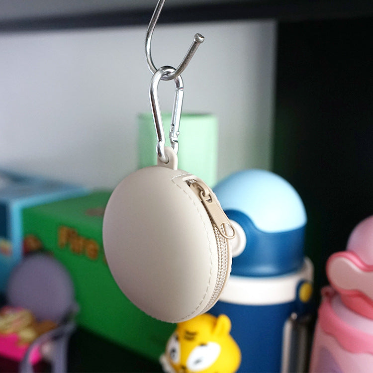 Data Cable Bluetooth Headset Silicone Storage Bag Coin Purse