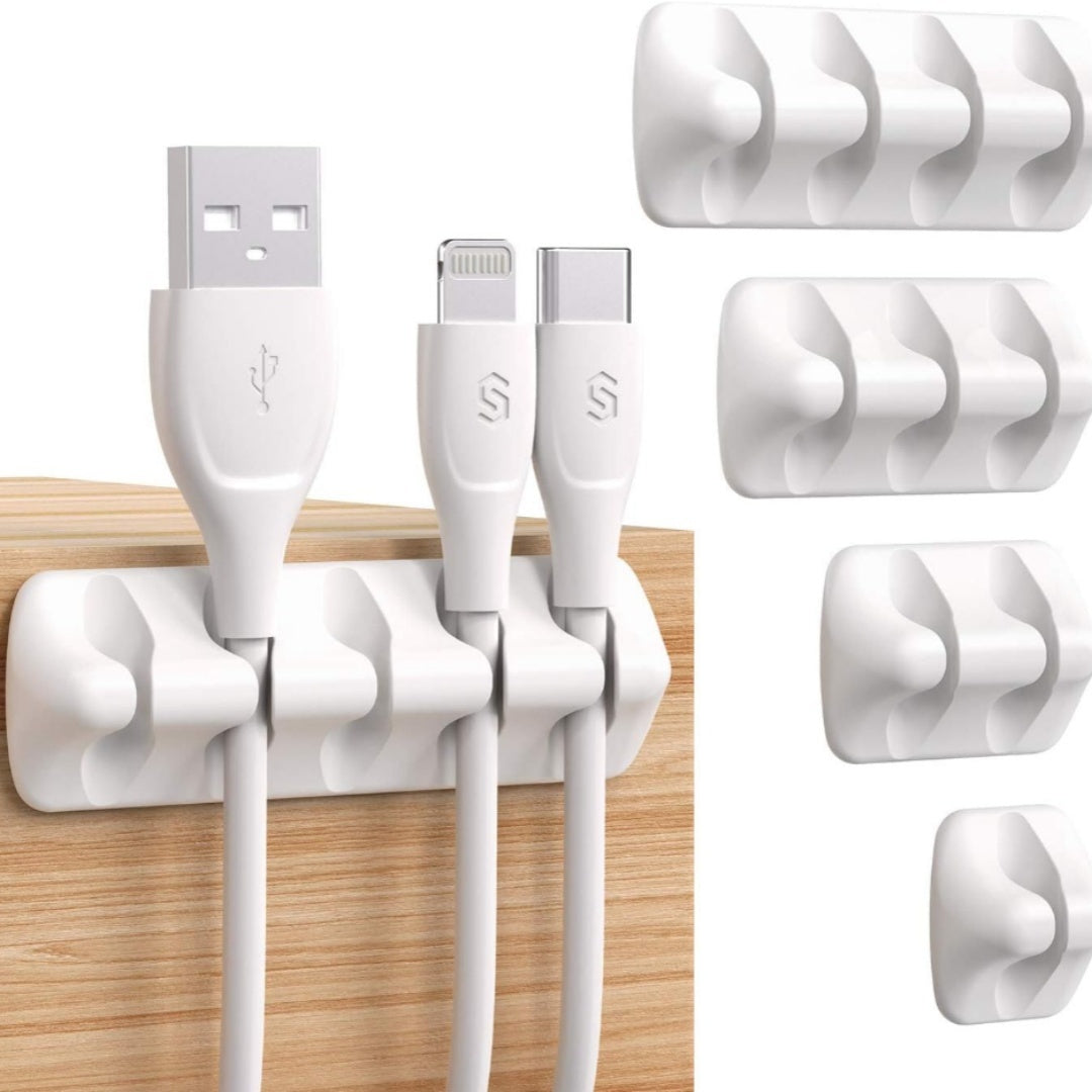Small And Simple Data Cable Storage Desktop Cord Manager