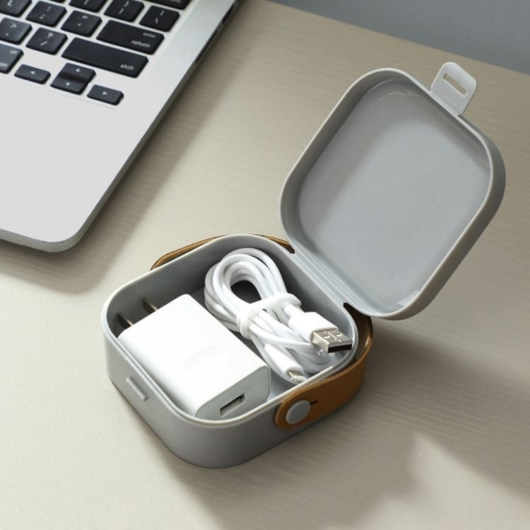 Multifunctional Portable Storage Box Data Cable Bluetooth Headset Charger