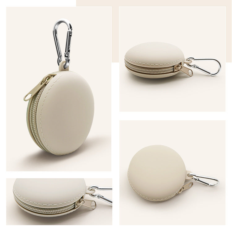 Data Cable Bluetooth Headset Silicone Storage Bag Coin Purse