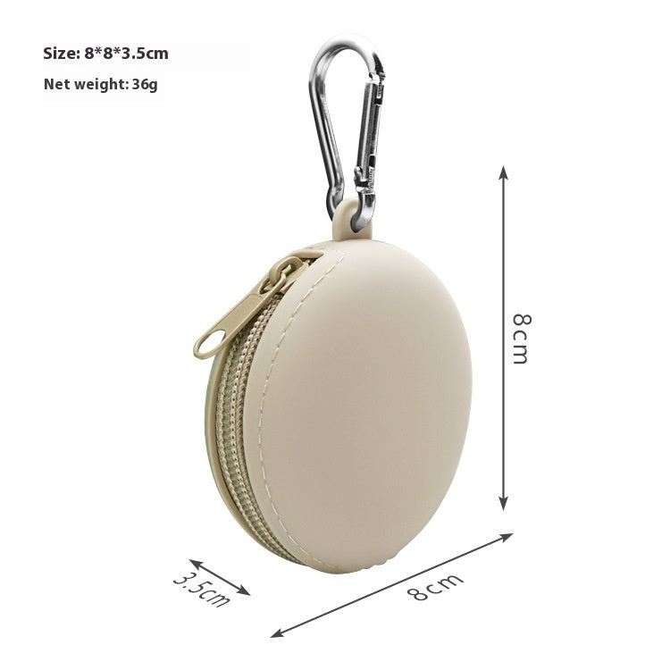 Data Cable Bluetooth Headset Silicone Storage Bag Coin Purse