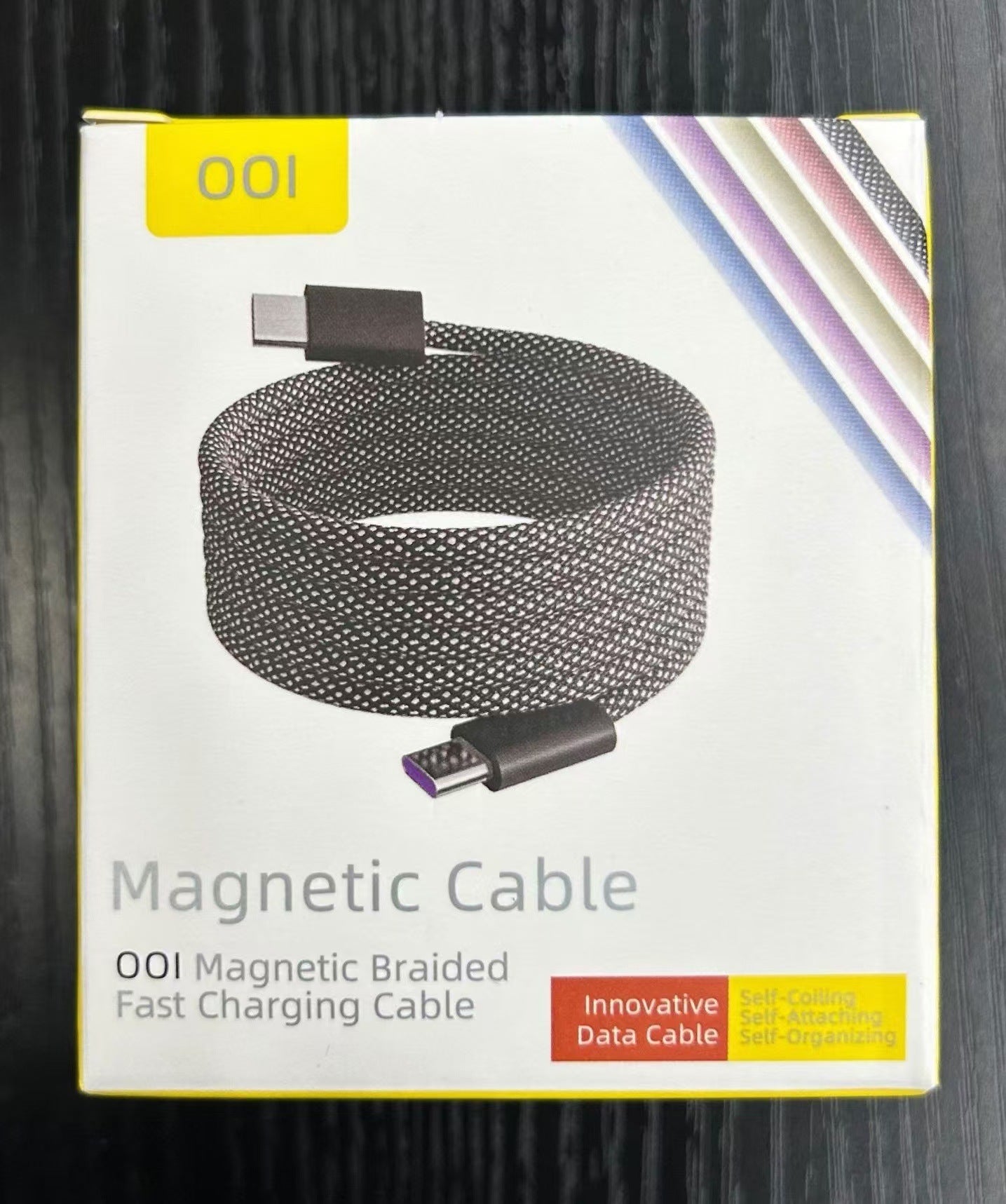 Magnetic Mobile Phone Tablet Fast Charge Storage Data Cable