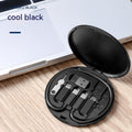Portable Multifunction Data Cable Digital Storage Box Data Cable 60W Fast Charging Cable Five-in-one