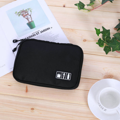 5-color Optional Data Cable Digital Organizing Storage Bag
