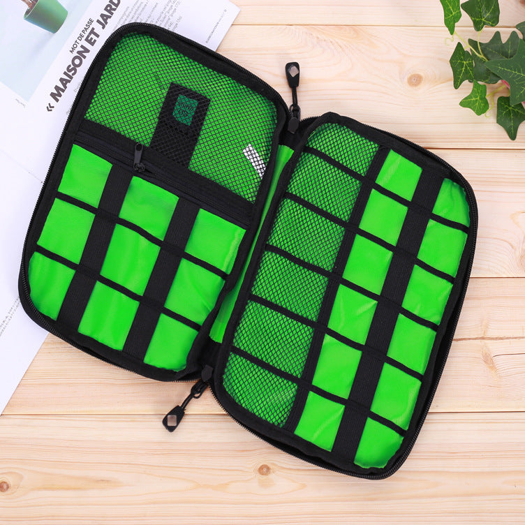 5-color Optional Data Cable Digital Organizing Storage Bag